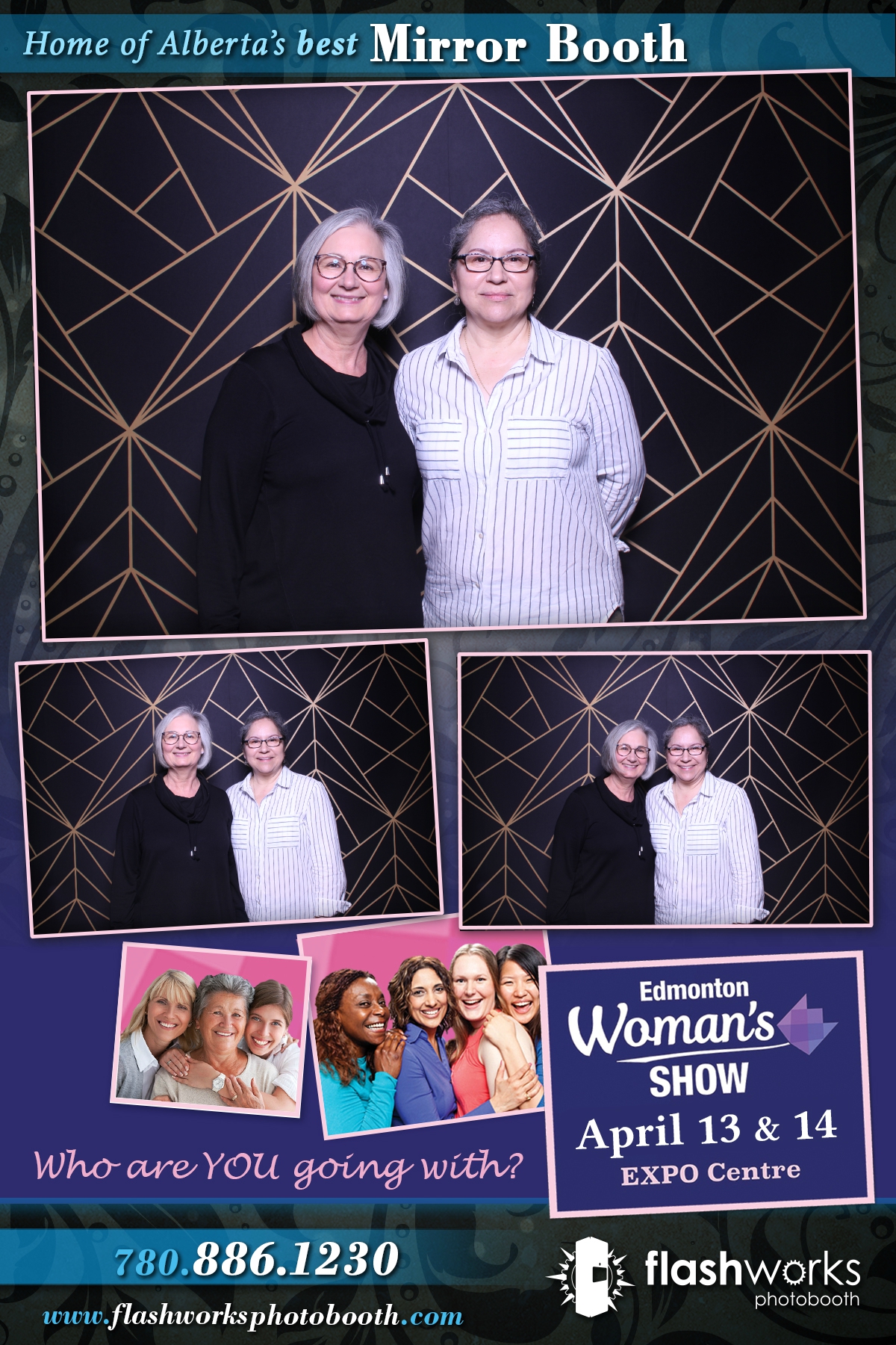 Spring Edmonton Woman's Show 2019 | View more photos from the event at gallery.flashworksphotobooth.com/u/FlashworksPhotoboothInc/Spring-Edmonton-Womans-Show-2019